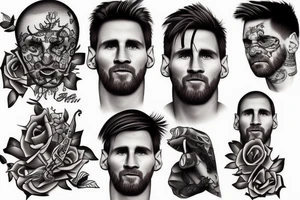 Messi tattoo idea