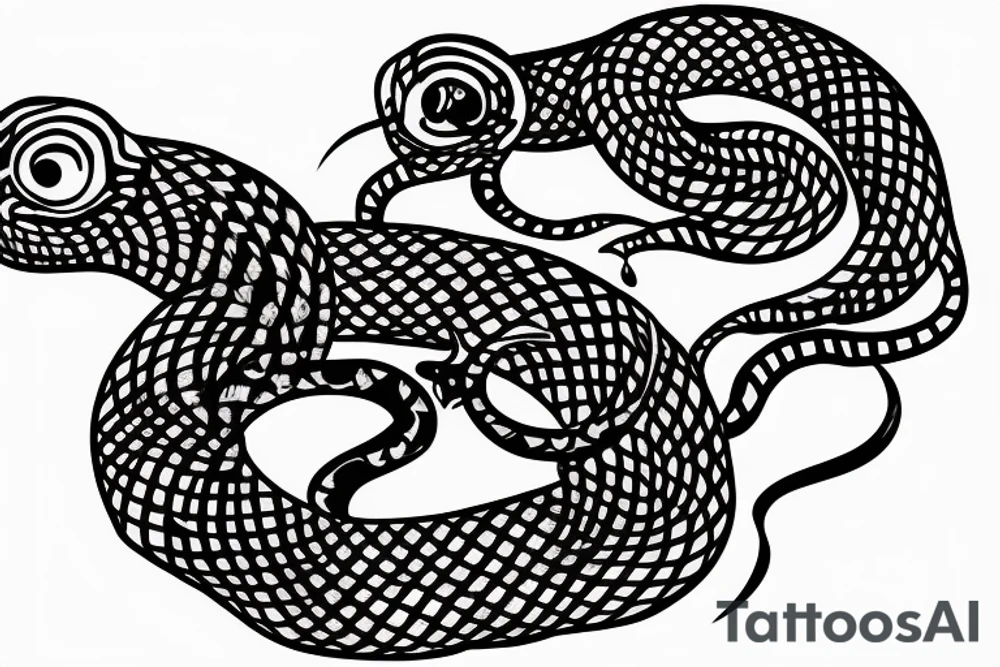 snake tattoo idea