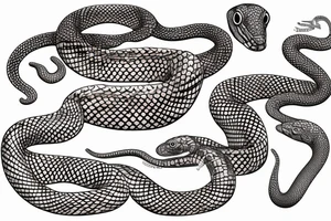 snake
Saudi Arabian sand boa tattoo idea