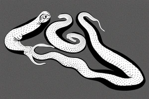 snake
Saudi Arabian sand boa tattoo idea