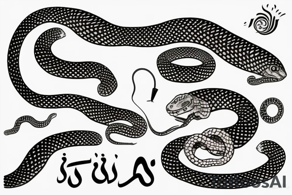 snake
Saudi Arabian sand boa tattoo idea