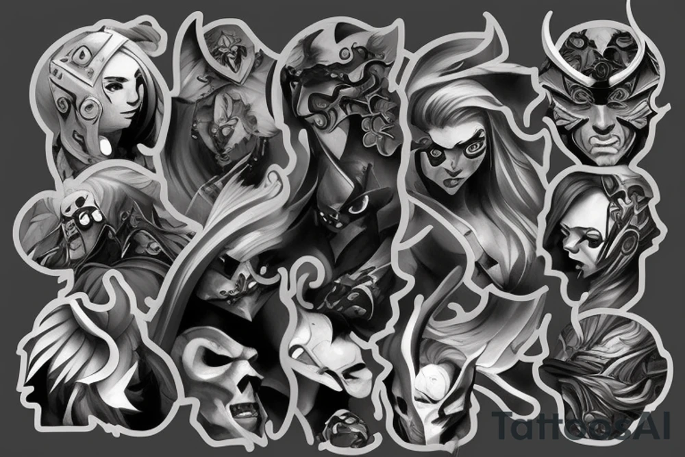 dota 2 tattoo idea