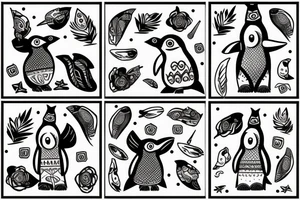 Tactical Penguin tattoo idea