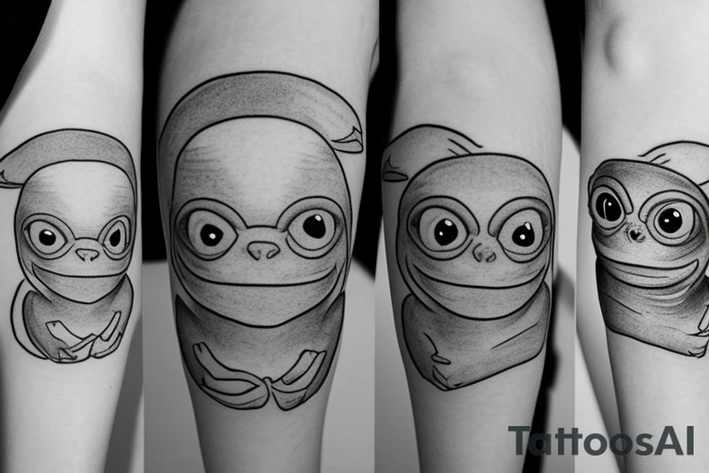 pepe the frog tattoo idea