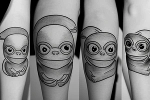 pepe the frog tattoo idea