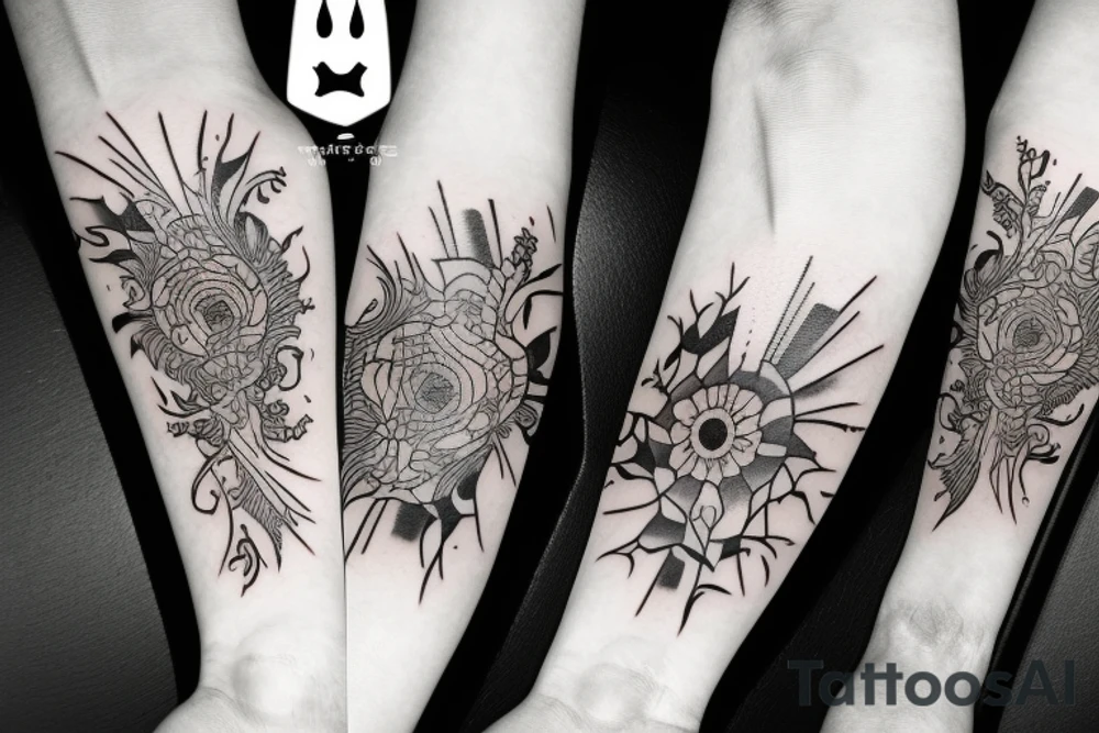 fake hapiness
depression tattoo idea