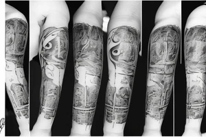 fake hapiness
depression tattoo idea