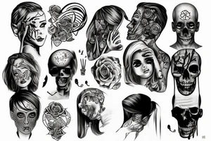 sadness tattoo idea