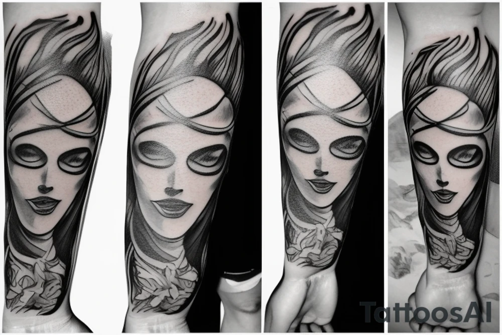 sadness tattoo idea
