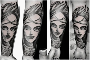 sadness tattoo idea