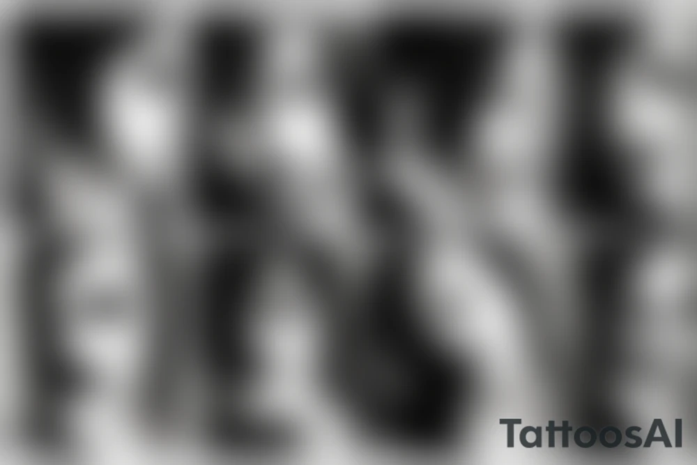 sadness, loneliness tattoo idea