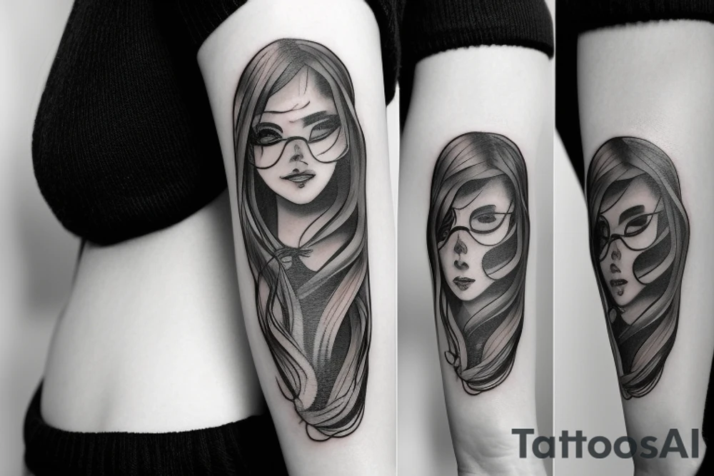 sadness, loneliness tattoo idea