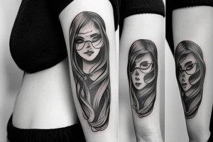 sadness, loneliness tattoo idea