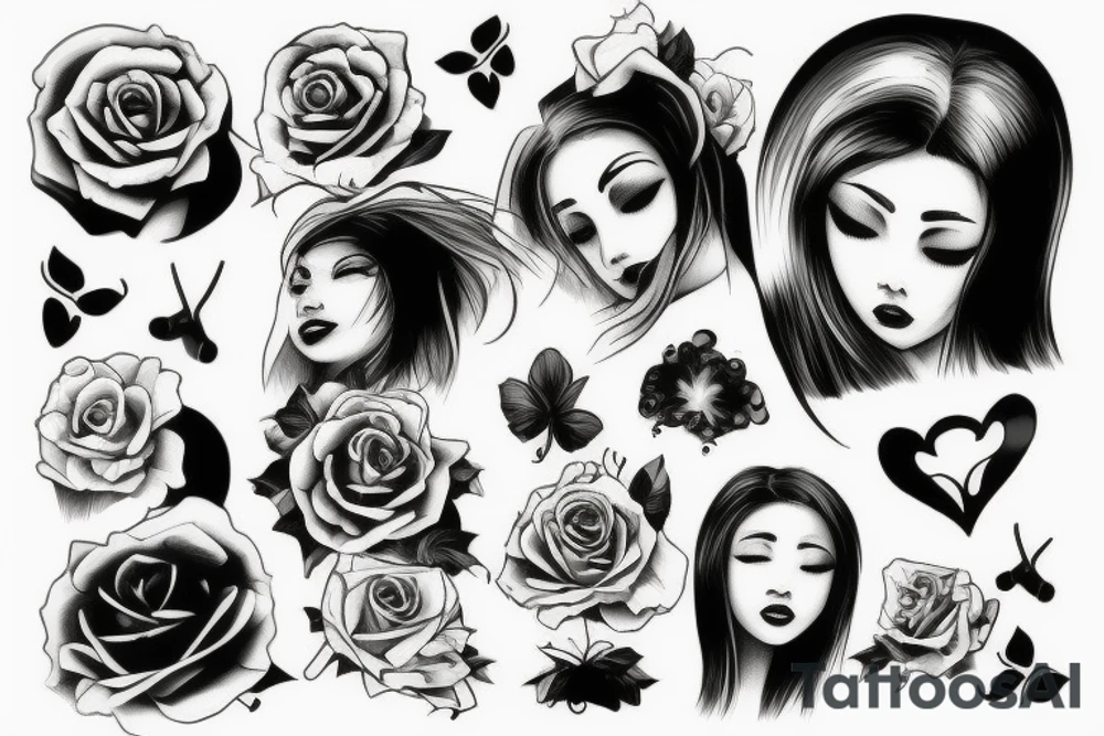 sadness, loneliness tattoo idea