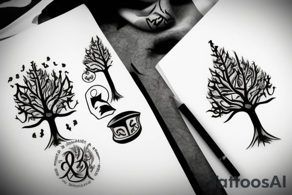 runescape, withch, tree hat tattoo idea