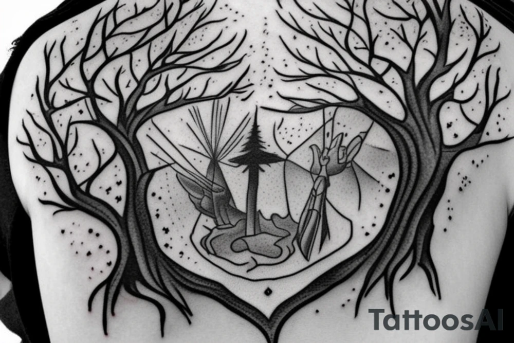 runescape, withch, hat tree, girl tattoo idea