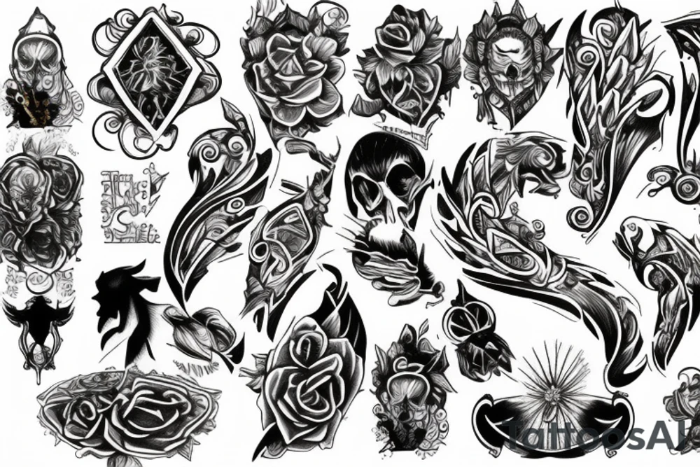 Blessed's tattoo idea