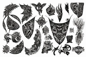back tattoo tattoo idea