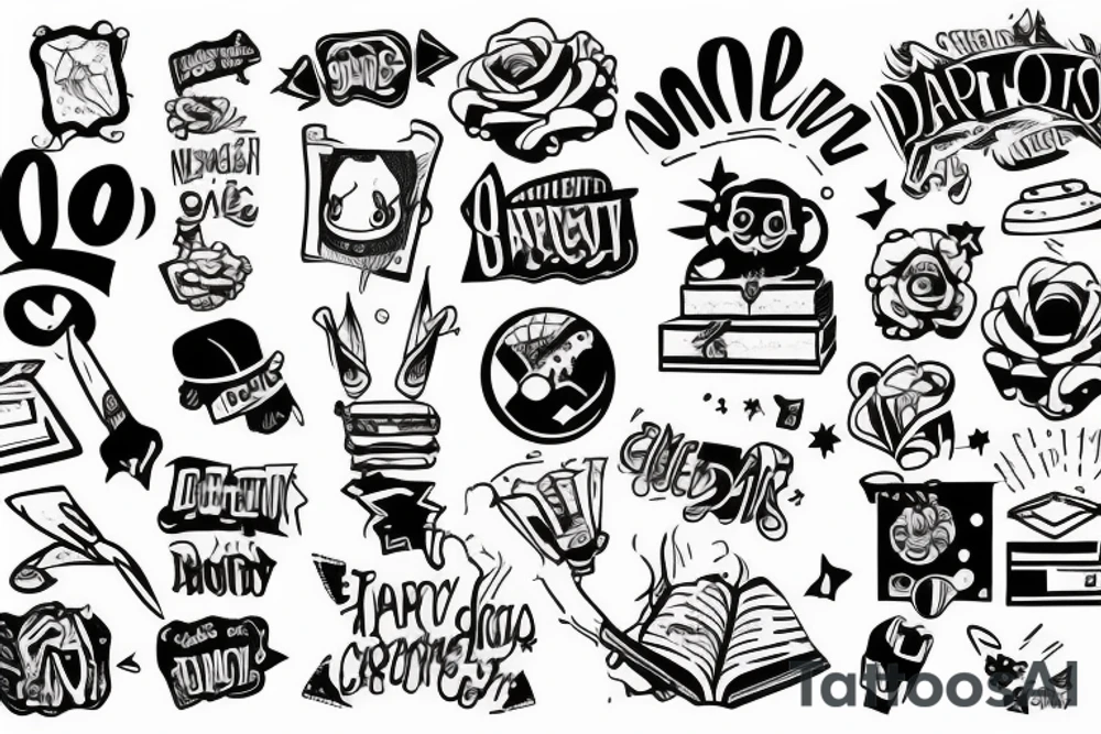 Opportunities don't happen, you create them tattoo idea