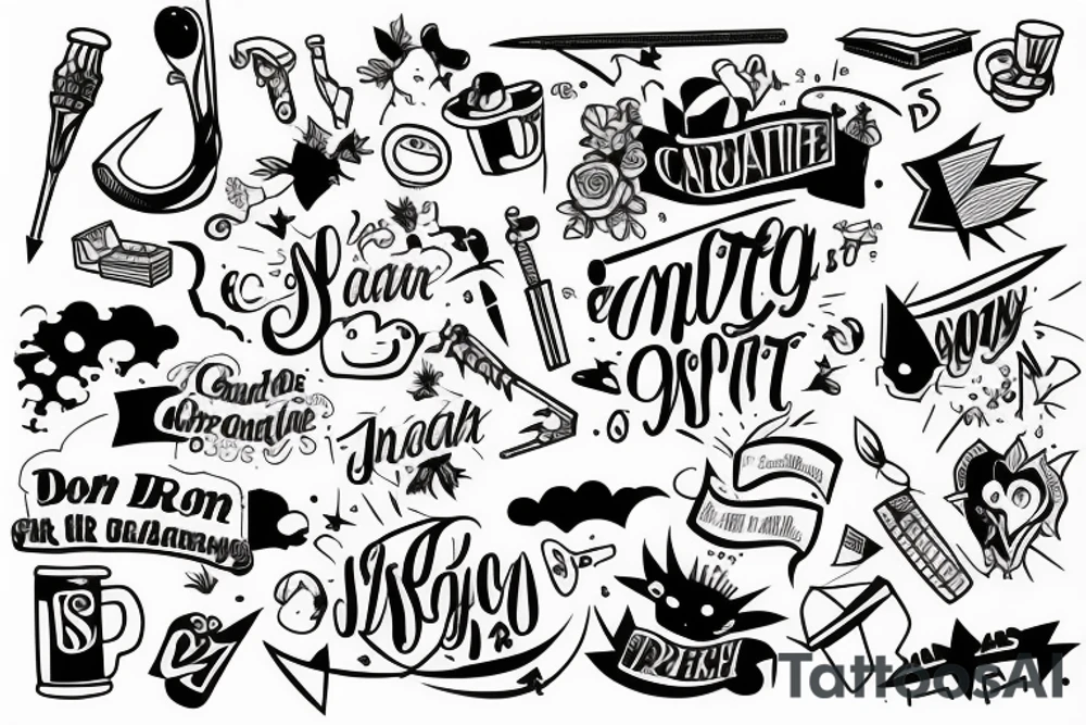 Opportunities don't happen, you create them tattoo idea