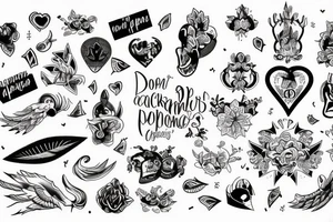 Opportunities don't happen, you create them tattoo idea