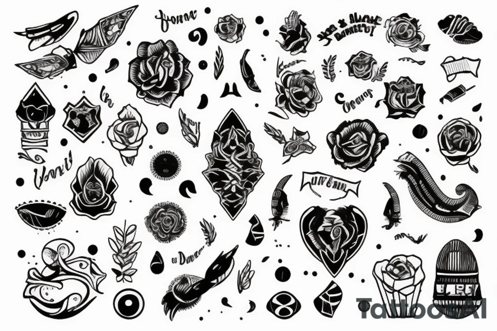 Opportunities don't happen, you create them tattoo idea