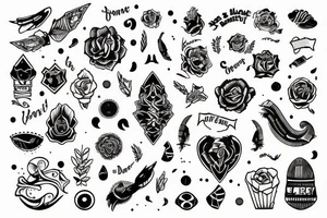 Opportunities don't happen, you create them tattoo idea