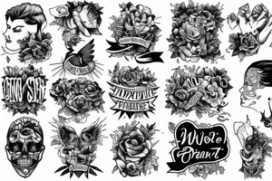 Opportunities don't happen, you create them tattoo idea