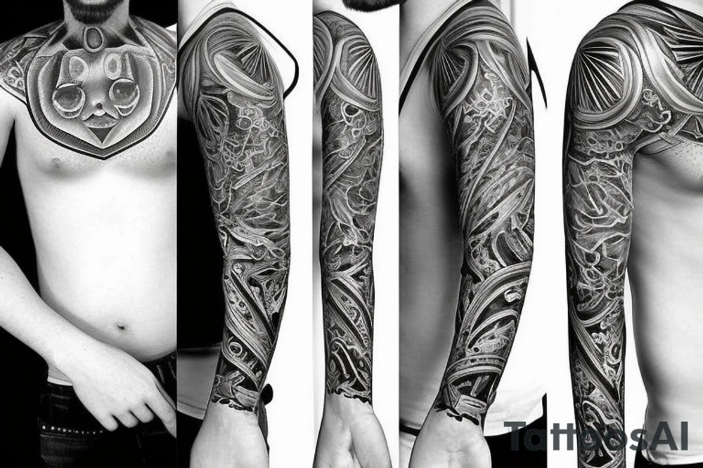illusion tattoo idea