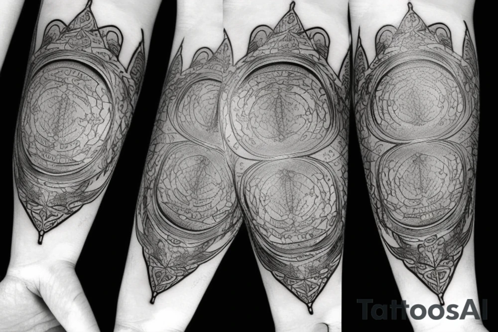 illusion tattoo idea