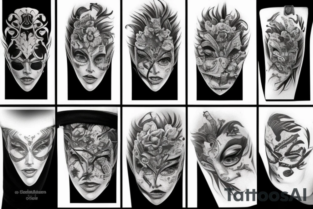 illusion tattoo idea