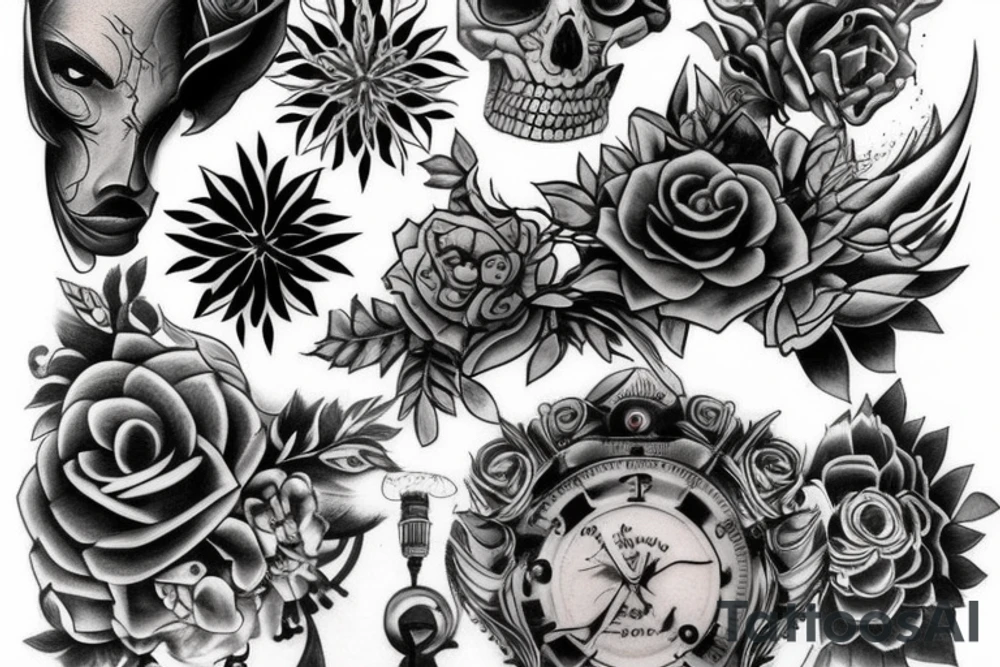 illusion tattoo idea