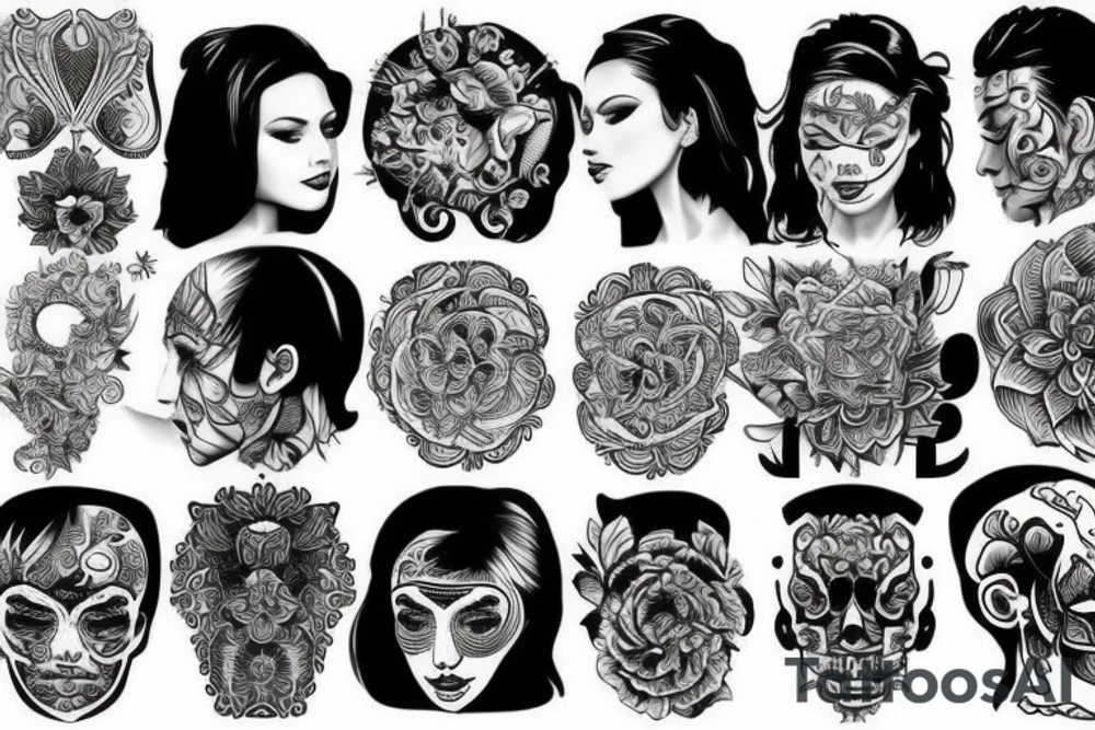 illusion tattoo idea