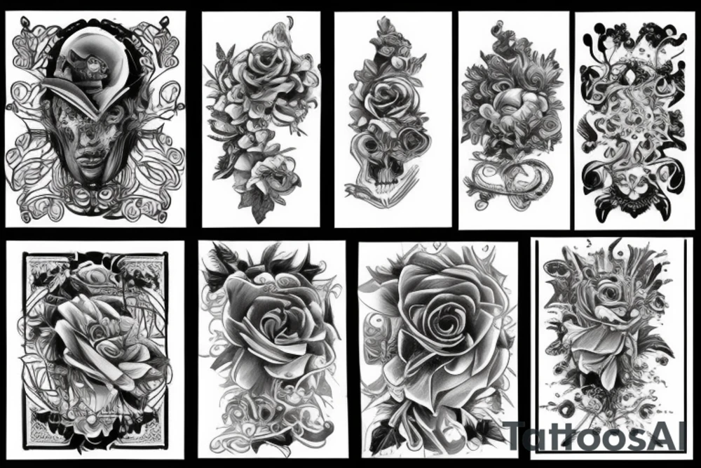 illusion tattoo idea