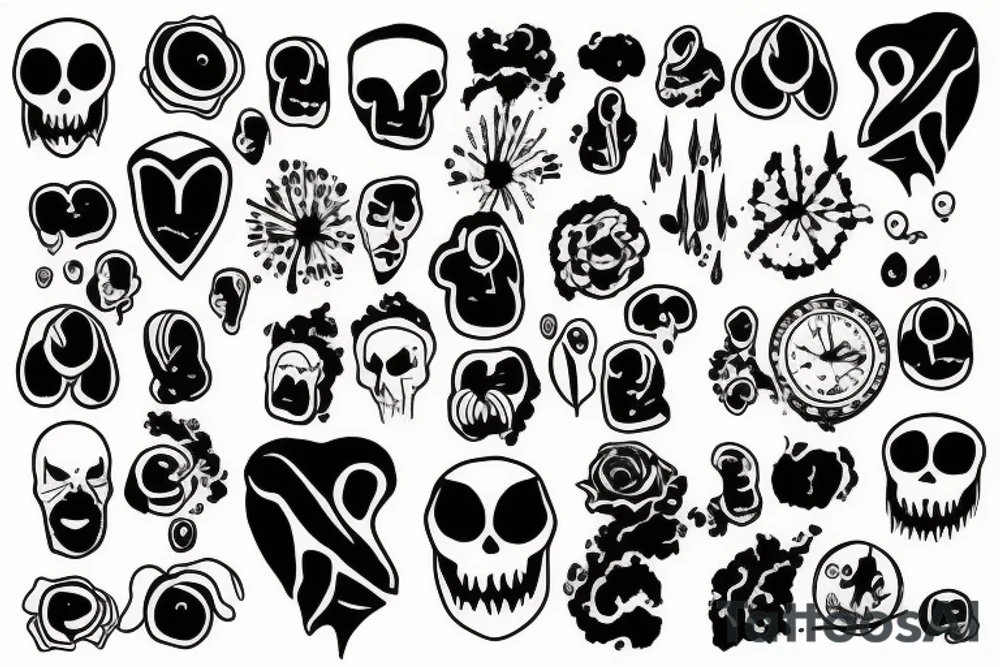 sadness tattoo idea
