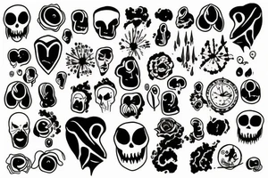 sadness tattoo idea