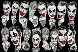Joker hahahahahaha tattoo idea