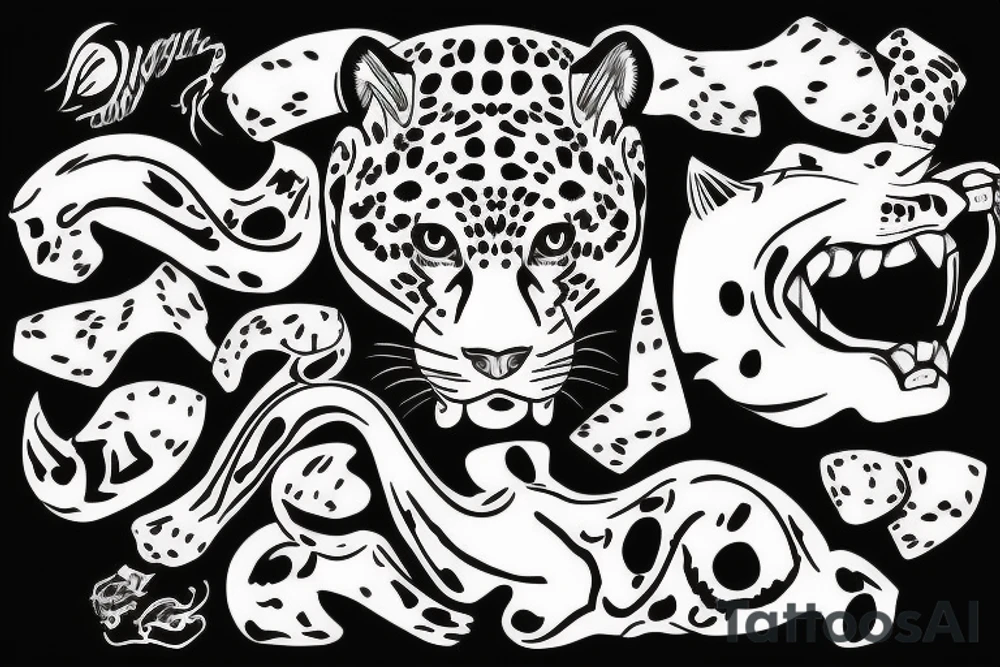 Jaguar tattoo idea