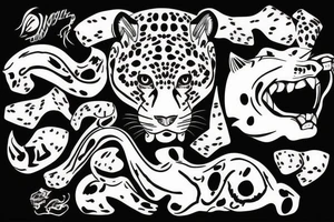 Jaguar tattoo idea