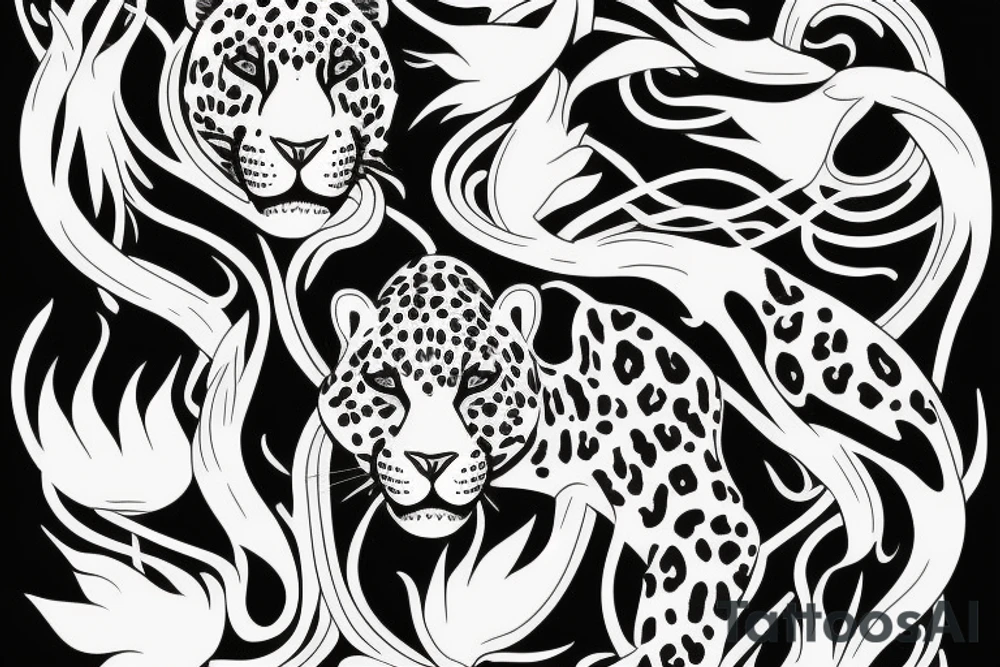 Jaguar tattoo idea