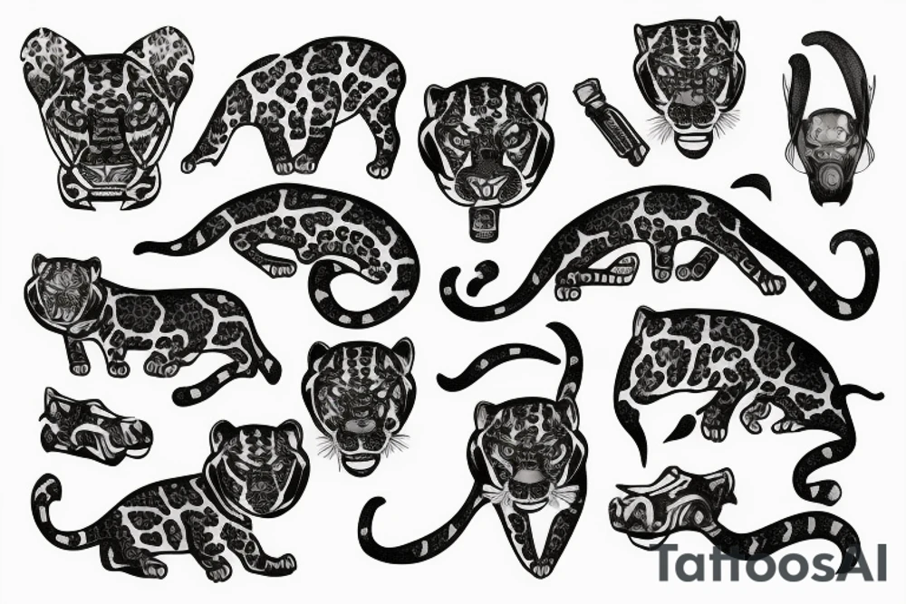 Jaguar tattoo idea
