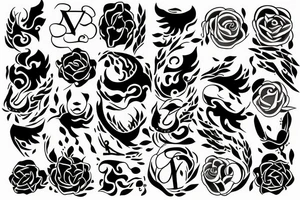 My sons name Arsam tattoo idea