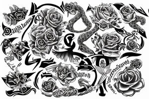 Jaiken bell 21.8.2004 - 29.2.2023 tattoo idea