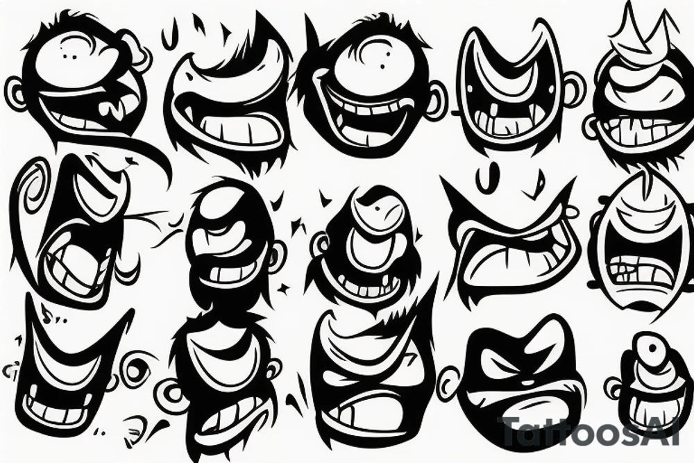 Troll face tattoo idea
