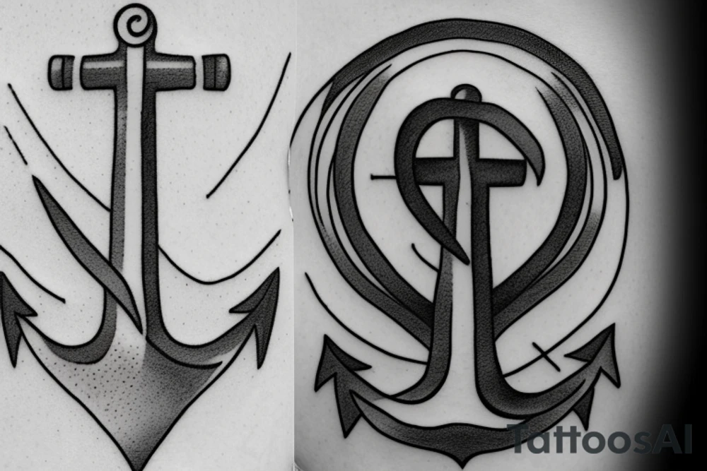 Anchor about my dad tattoo idea