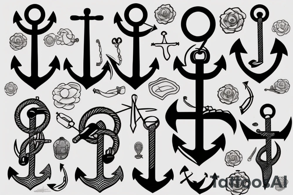 Anchor about my dad tattoo idea