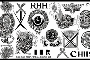 chi rho tattoo idea