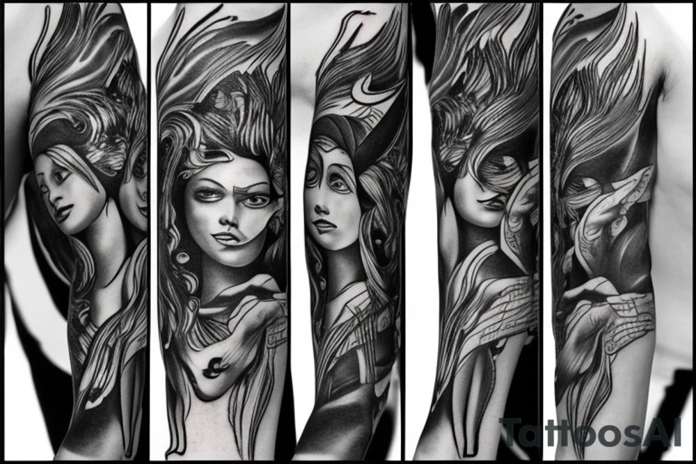 Justicia tattoo idea