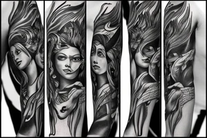 Justicia tattoo idea