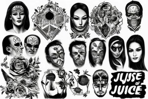 Justice for all tattoo idea
